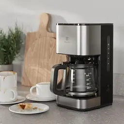 Electrolux Кофеварка крапельна, 1.375л, мелена, нерж - мініатюра 9