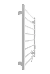Електрична рушникосушарка HF Leeds 770x530 white matte 6.1.0802.06.WM, Білий матовий, універсальне (коннектор), Електронний - мініатюра 3