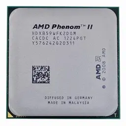 Процесор AMD Phenom II X2 B59 (HDXB59WFK2DGM) (Socket AM3, 2T, 3.4 ГГц, Tray) Б/в