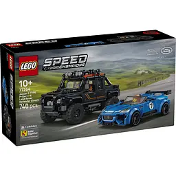 Конструктор LEGO Speed Champions Jaguar Project 7 та Land Rover Defender 740 ел. (77264) - мініатюра 2