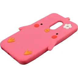 Чохол-накладка Toto Silicon Сartoon Network Chicken Case Xiaomi Redmi 5 Plus Fresh Red - мініатюра 4