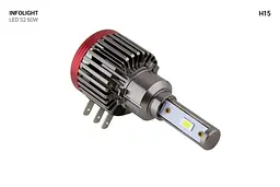 Комплект світлодіодних ламп Infolight S2 H15 60W - мініатюра 4