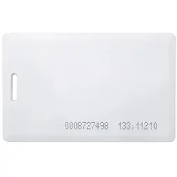 Безконтактна картка EM-Marine 1.8 мм white чип TK4100 с номером (01-012)