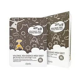 Маска тканинна для обличчя Esfolio Pure Skin Essence Mask Sheet з вулканічним пеплом