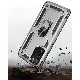 Чохол до мобільного телефона BeCover Military Samsung Galaxy A02s SM-A025/A03s SM-A037/M02s SM-M025 Silver (706015) - мініатюра 5