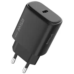 Зарядний пристрій Proove Silicone Power 2 25W (Type-C) black (WCSP25010001)