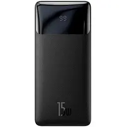 УМБ Baseus Bipow Digital Display Power Bank 10000mAh 15W (PPDML-I02) біла - мініатюра 2