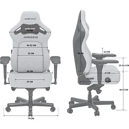 Геймерське крісло Anda Seat Kaiser 4 L Leather Elegant Black [AD12YDDC-L-20-B-PV/C] [121780] - мініатюра 12