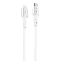 Кабель Proove Silicraft Type-C to Lightning 27W (1m) white (CCSC27002102)