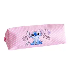 Пенал косметичка шкільний рожевий Stitch Стіч 
