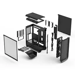 Корпус Fractal Design Meshify 3 RGB Tempered Glass без БЖ Black (FD-C-MES3A-06) - мініатюра 14