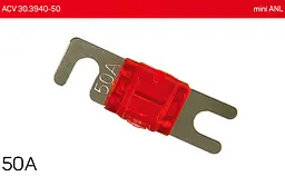 Запобіжник mini ANL 50А (1 шт.) ACV 30.3940-50 - мініатюра 2