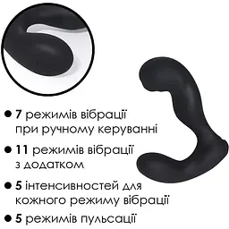 Смарт-масажер простати Svakom Iker Black - мініатюра 4