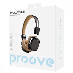 Бездротові навушники Proove 70's Classic II чорні (55554 black) - мініатюра 2