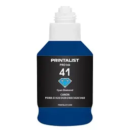 Чорнило Printalist Canon GI-41 для Pixma G2420/3420 190г Cyan (PL41C) - мініатюра 2