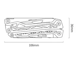 Мультитул Xiaomi NexTool Multifunction Knife (KT5024/NE0123) - мініатюра 8