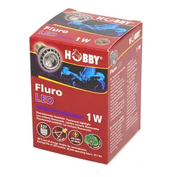 Ультрафіолетова лампа LED для тераріумів Hobby Fluro LED 1 W (37600) - мініатюра 3