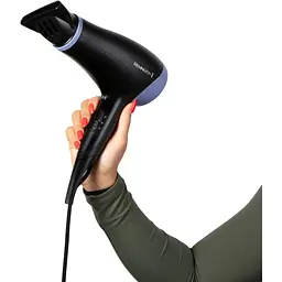 Фен та випрямляч Remington Style Essentials 2000 Вт фіолетово-чорний (D3016GP) - мініатюра 9