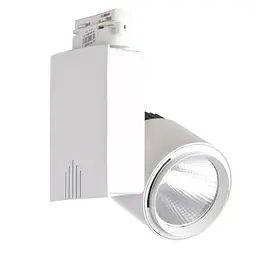 Світильник трековий поворотний LED 414/40W CW WH COB Brille 32-075 - мініатюра 2