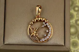 Кулон Xuping Jewelry помах палички 1.8 см золотистий
