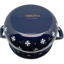 Каструля емальована зі скляною кришкою Verona 3,2 л (VR-0005-20) - мініатюра 3