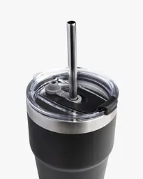 Бутылка Smart Shake Bohtal Insulated Travel Mug 600 мл, Black - мініатюра 4
