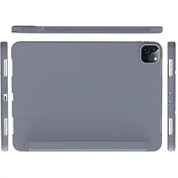 Чохол до планшета BeCover Tri Fold Soft TPU Silicone Apple iPad Pro 12.9 2020/2021/2022 Purple (711739) - мініатюра 2