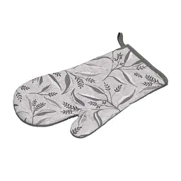 Набір прихваток для кухні Ardesto Grey leaves 18х20см, 18х30см, 100% поліестер (верх), 100% бавовна (низ), cірий (ART14GL) - мініатюра 4
