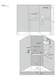 Термостат для душу Hansgrohe RainSelect прихованого монтажу на 3 споживача chrome 15381000 - мініатюра 3