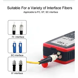 Кабельний тестер Noyafa NF-908S для RJ45 багатофункціональний FC ST SC (18888) - мініатюра 3