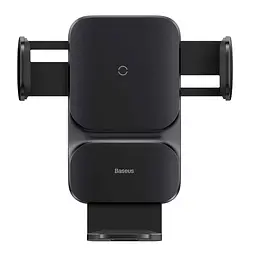 Автотримач для телефона з БЗП Baseus Wisdom Auto Alignment 15W Black (CGZX000001)