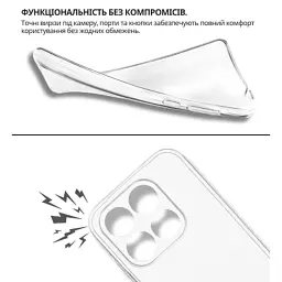 Чохол до мобільного телефона BeCover Xiaomi 17 Transparent (715493) - мініатюра 6