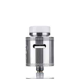 Дрипка для электронной сигареты Dead Rabbit V2 RDA 24mm Silver (am366) - мініатюра 2