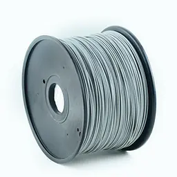 Пластик для 3D друку Gembird, ABS, Grey, 1.75 мм, 1 кг (3DP-ABS1.75-01-GR)