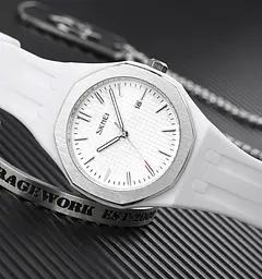 Наручний годинник 9299WT White Skmei acs0029775 - мініатюра 3