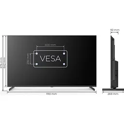 Телевізор Kivi 50'' UHD Optima L5 HDR (50U710QB) UA UCRF - мініатюра 3