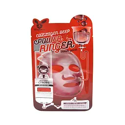 Маска тканинна для обличчя Elizavecca Power Ringer Collagen Deep з колагеном