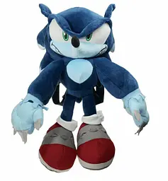 М'який рюкзак іграшка Супер Соник Sonic Werehog - мініатюра 1