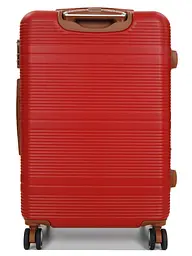 Валіза середня M ABS-пластик Worldline Airtex 629 67×45×27см 74л Червона - мініатюра 4