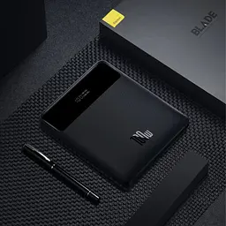 Портативний ЗП Power Bank Baseus Blade 100W 20000 mAh (PPDGL-01) Black - мініатюра 7