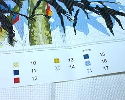 Набір для вишивання хрестиком № 19, 58 х 38 см - мініатюра 6