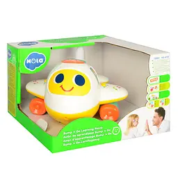 Дитяча іграшка Літак Hola 6103 з музикою та світлом - мініатюра 4