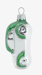 Ялинкова прикраса Машинка Формова 1 Зелений shop (2000999359828) - мініатюра 1