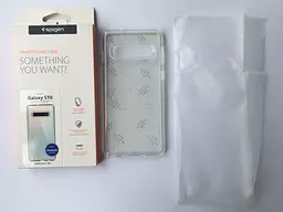 Чохол прозорий протиударний Spigen Ultra Hybrid 605CS25801 для Samsung Galaxy S10 (6.1") Clear - мініатюра 10