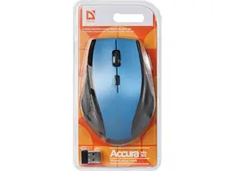 Миша Defender Accura MM-365 Wireless Blue (52366) - мініатюра 4