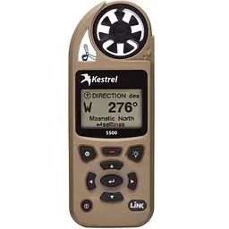 Метеостанція Kestrel 5500 LiNK Tan з Bluetooth та флюгером (0855LVTAN)