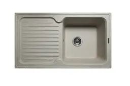 Кухонна мийка гранітна Miraggio Orlean sand 861x496x210 00209104, Sand