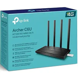Маршрутизатор TP-Link Archer C6U - мініатюра 9
