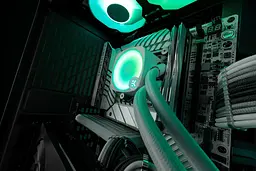 СВО EKWB EK-Nucleus AIO CR360 Lux D-RGB - White (3831109897850) - мініатюра 9