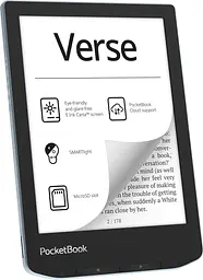 Електронна книжка PocketBook Verse (PB629) Яскраво-Синій - мініатюра 2